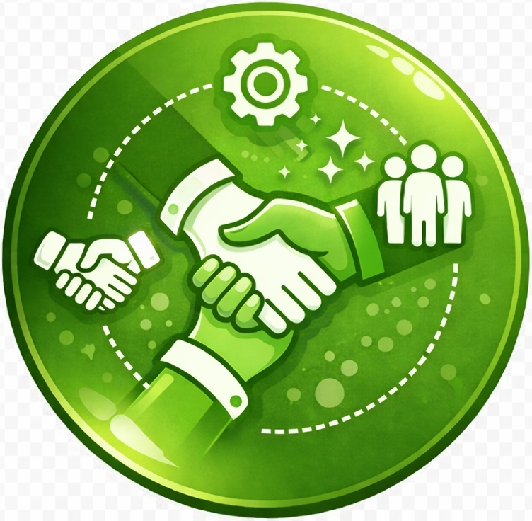 Collaboration and Partnerships Icon